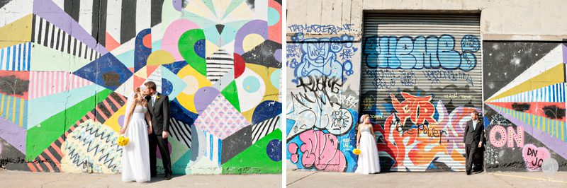 11 Street Art Wedding Photos