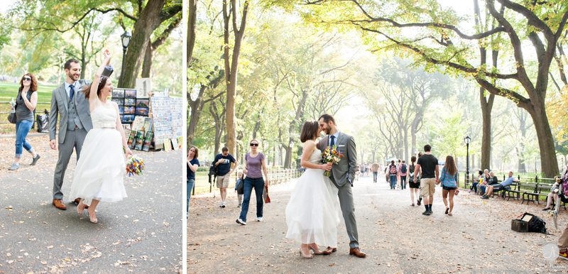 8 Get Married in Central Park