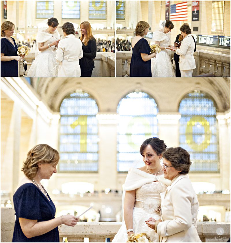 Elopement Ceremony at Grand Central