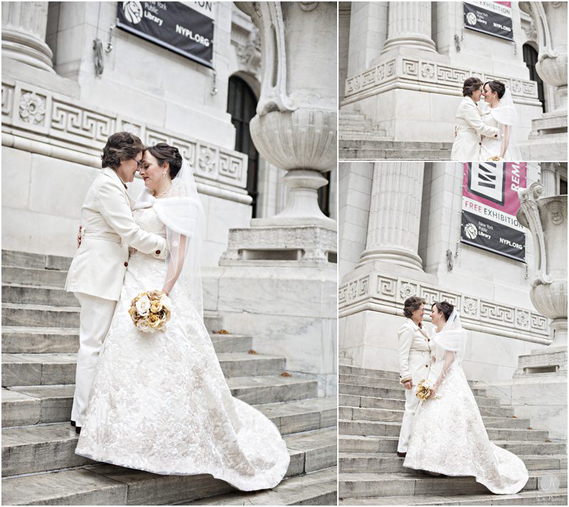 Same Sex wedding at NY Public Library