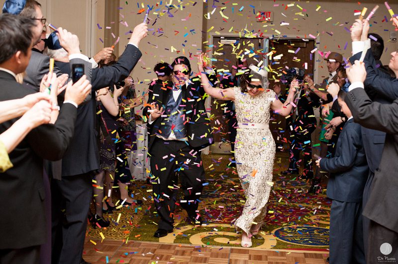 Confetti Wedding Reception