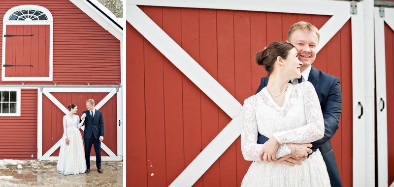 Red Barn Wedding Photos 