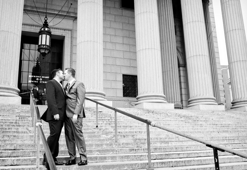Wedding photos at the Courthouse NYC