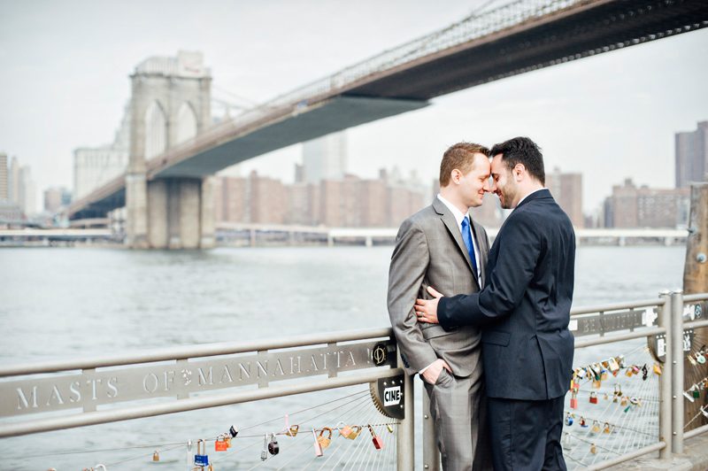 Gay Wedding at Brooklyn Bridge Park 