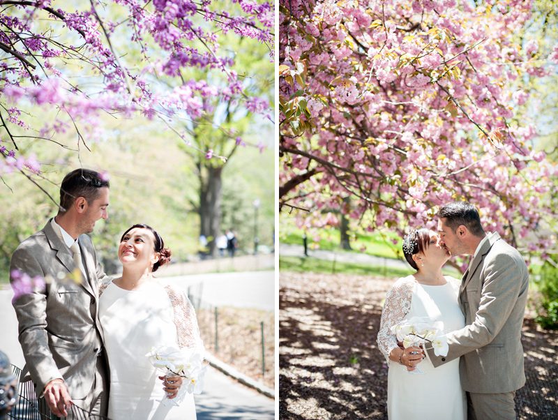 Spring Wedding in Central Park 