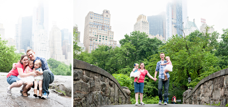 Family Photos in Central Park 