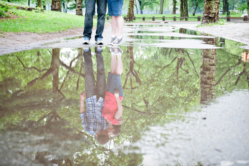 Central Park Engagement Photos