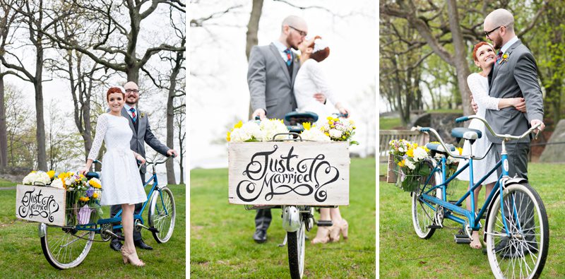 Bicycle Built for Two Wedding
