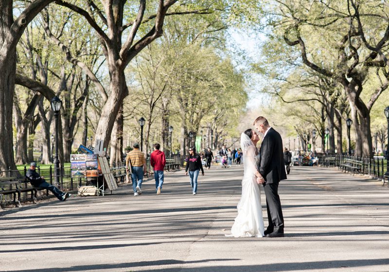 Married in Central Park 
