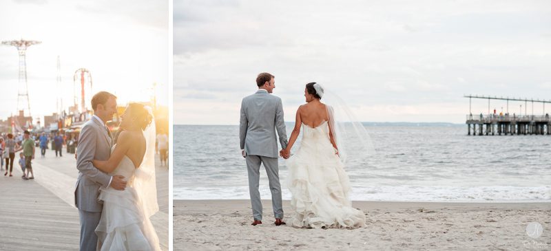 Beach Wedding at Coney Island 