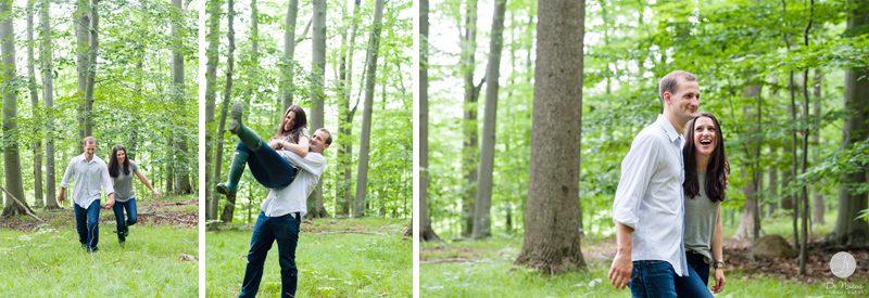 Laughing Engagement Photos 