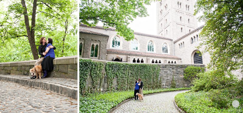 Engagement Photos the Cloisters 