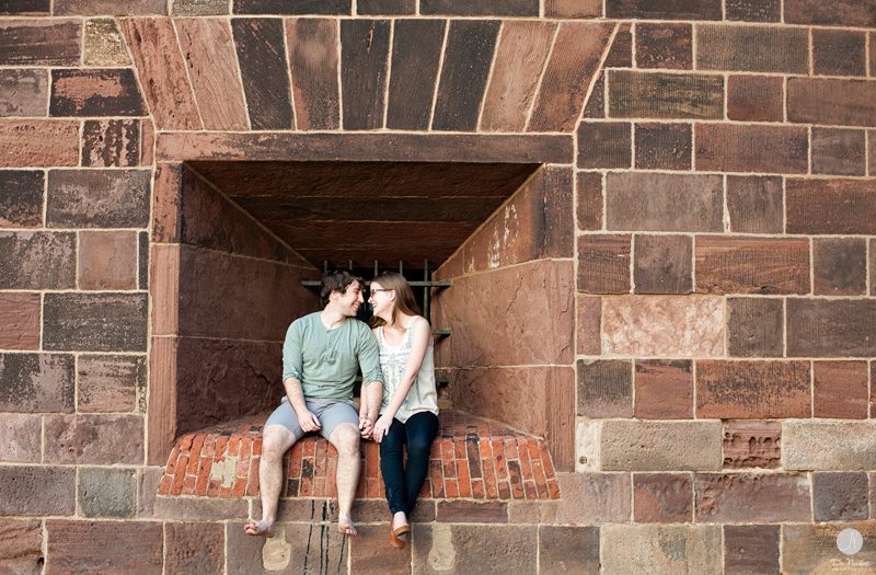 Engagement Photos on Governors Island