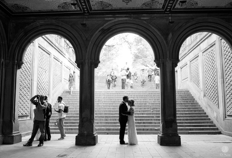 Arches Central Park Wedding