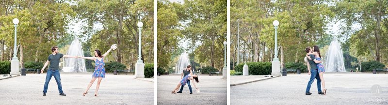 Dancing Engagement Photos