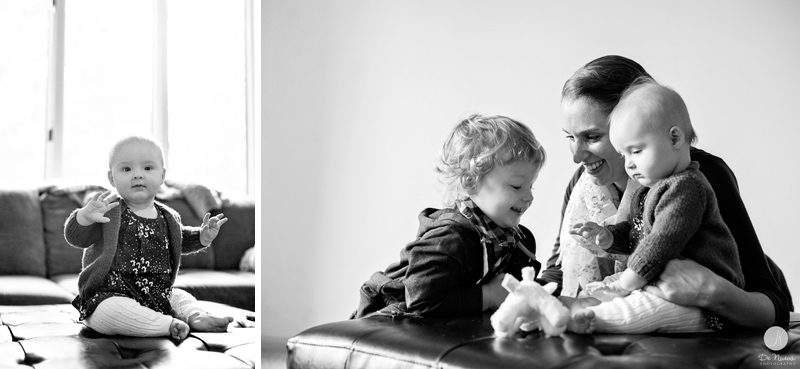 Black and White Family Photographer