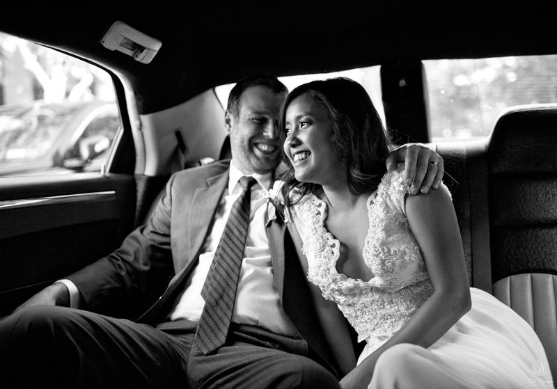Black and White Elopement Photographer