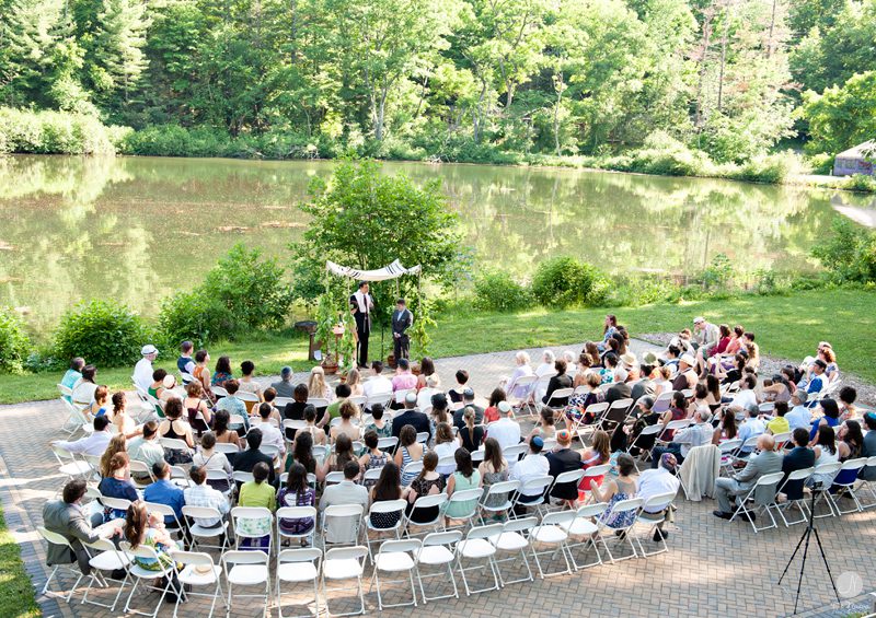 Wedding on Lake Connecticut