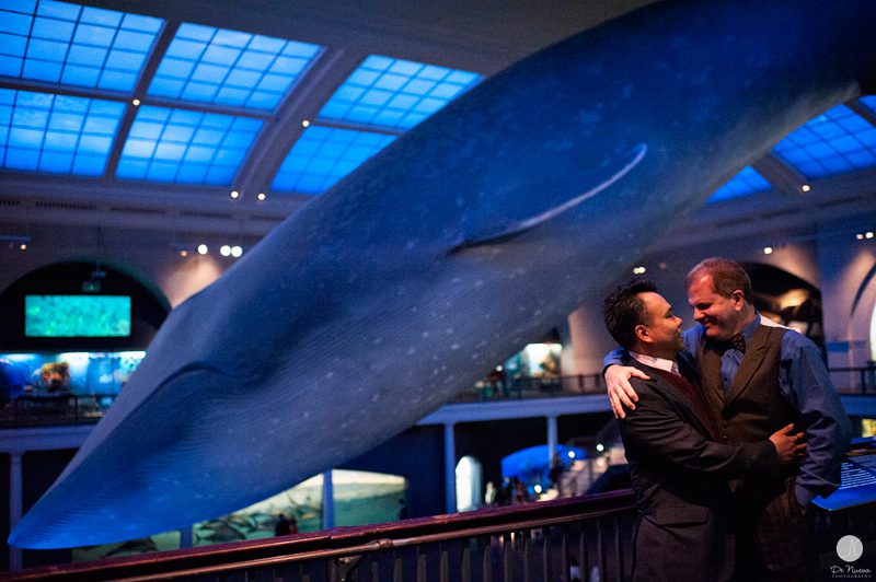 Engagement Photos Museum of Natural History