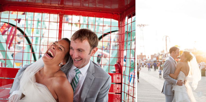 15 Wedding Photos at Coney Island