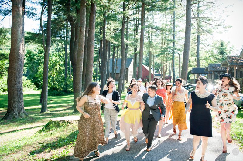 26 Summer Camp Jewish Wedding