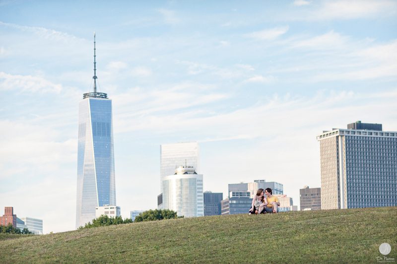 Engagement Photos on Governors Island NYC