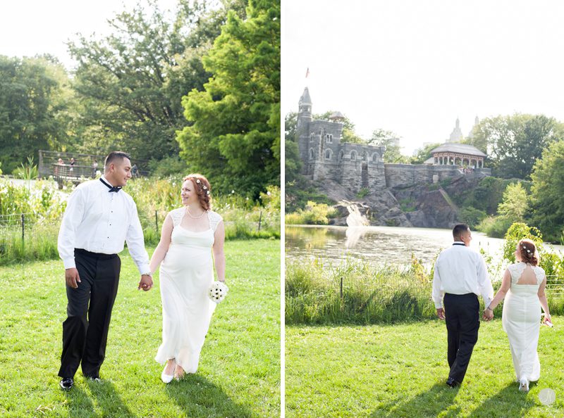 Castle Central Park Wedding Photos