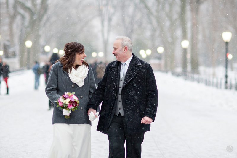 Winter Wedding Central Park