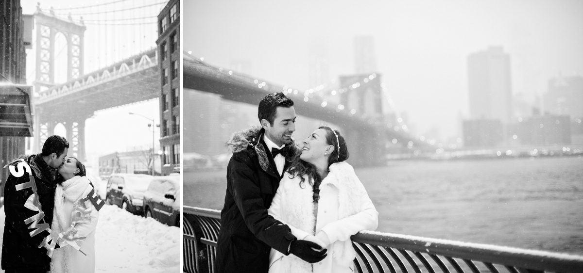 Black and White Photos Brooklyn Wedding