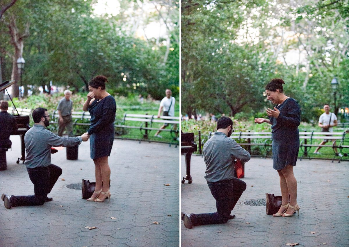Marriage Proposal New York City 