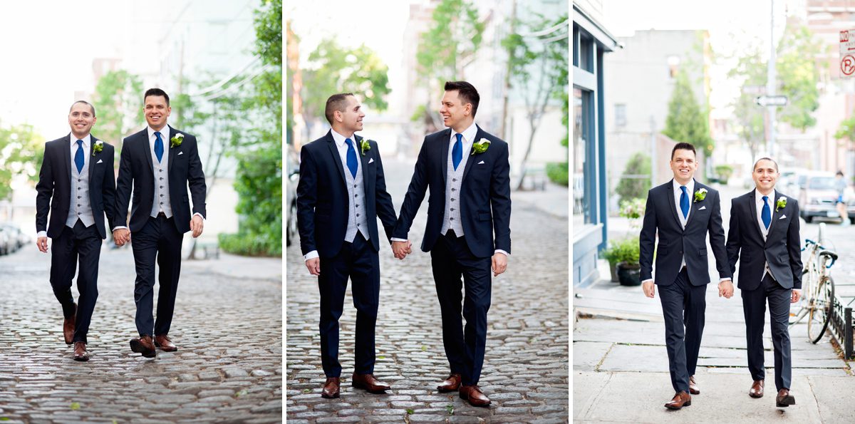 Two Grooms Elope in New York 