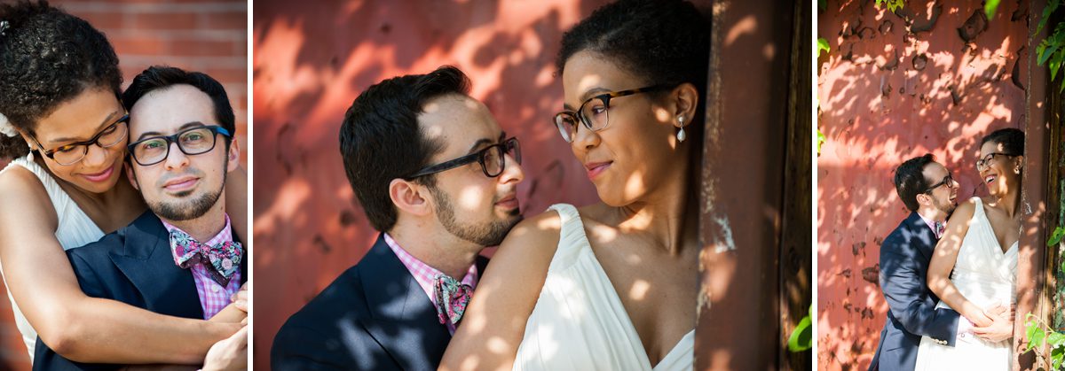 Interracial Couple Wedding Photos