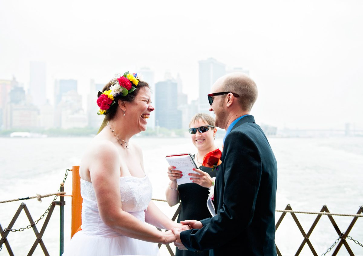 Staten Island Ferry Wedding