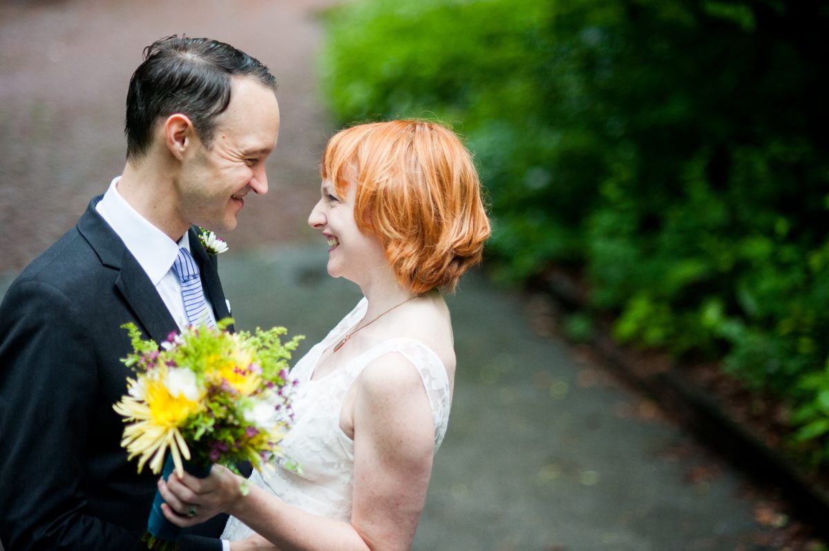 Brides with Short Hair