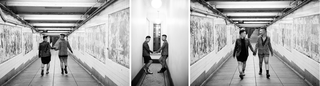 NYC Subway Wedding Photos