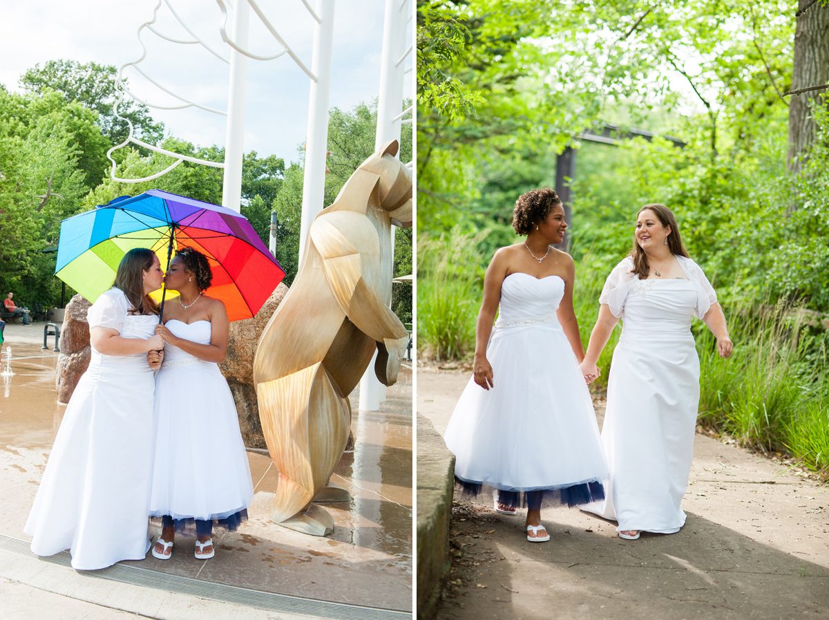 Gay Wedding at Minnesota Zoo