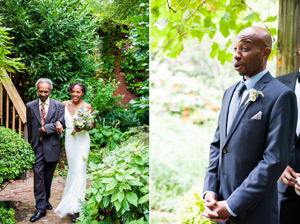 Elopement First Look Bride and Groom