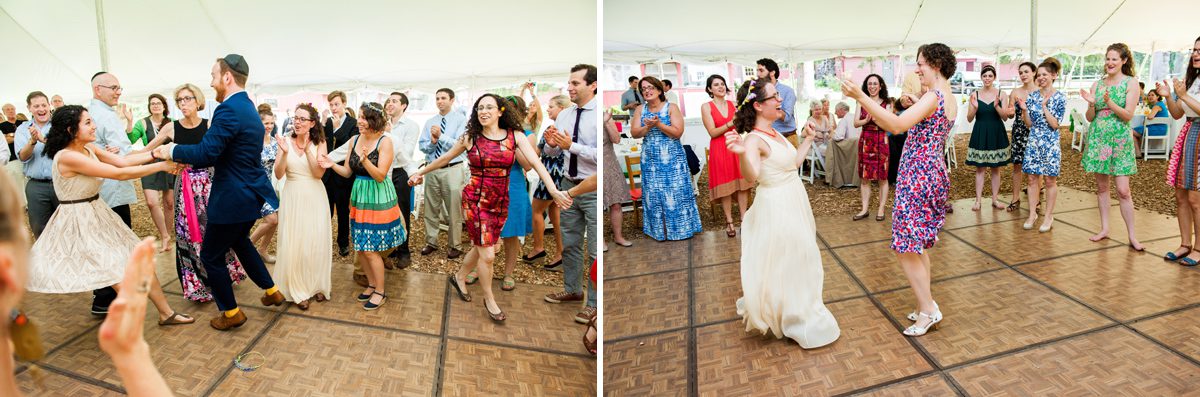 Jewish Wedding Dancing Reception