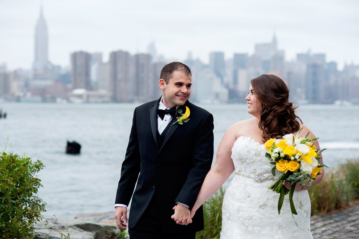Wedding Photos on Brooklyn Waterfront
