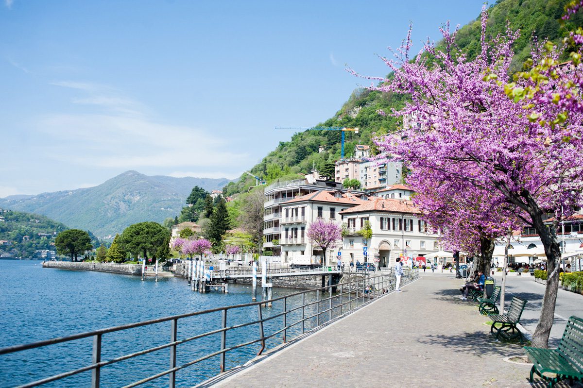 Italy Lake Como Waterfront