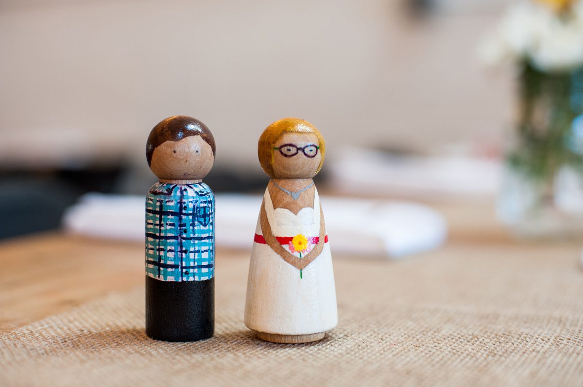 Hand Painted Cake Toppers
