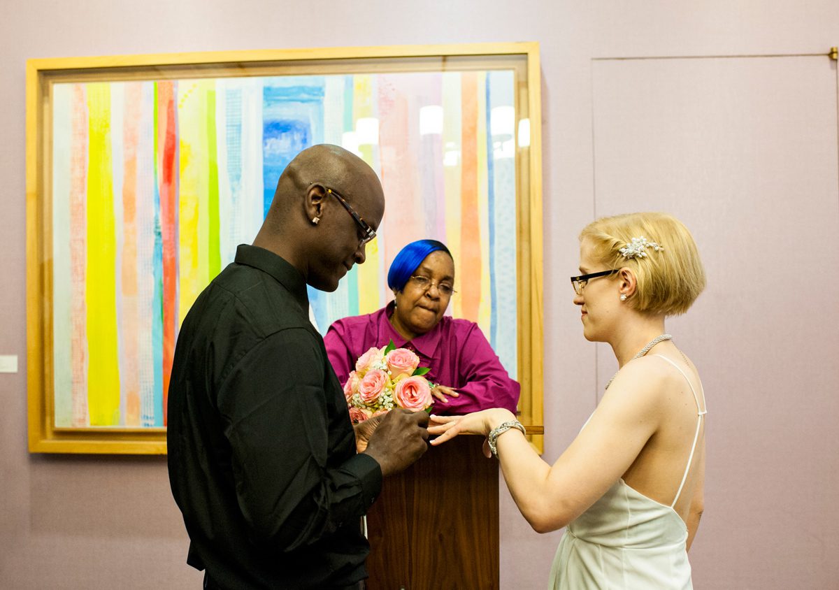 City Hall Wedding Ceremony 