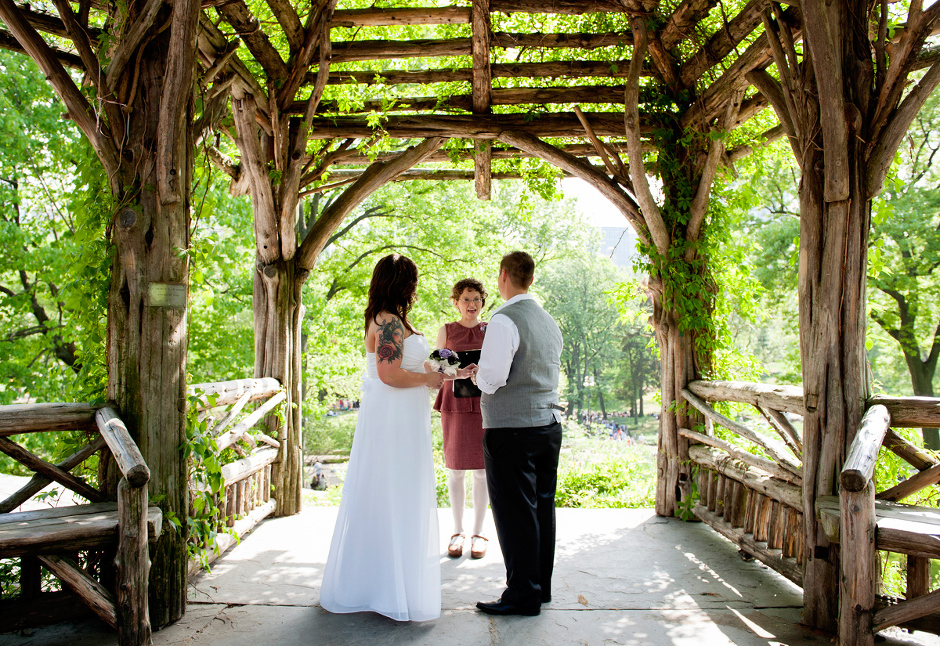 Wedding in Dene Shelter