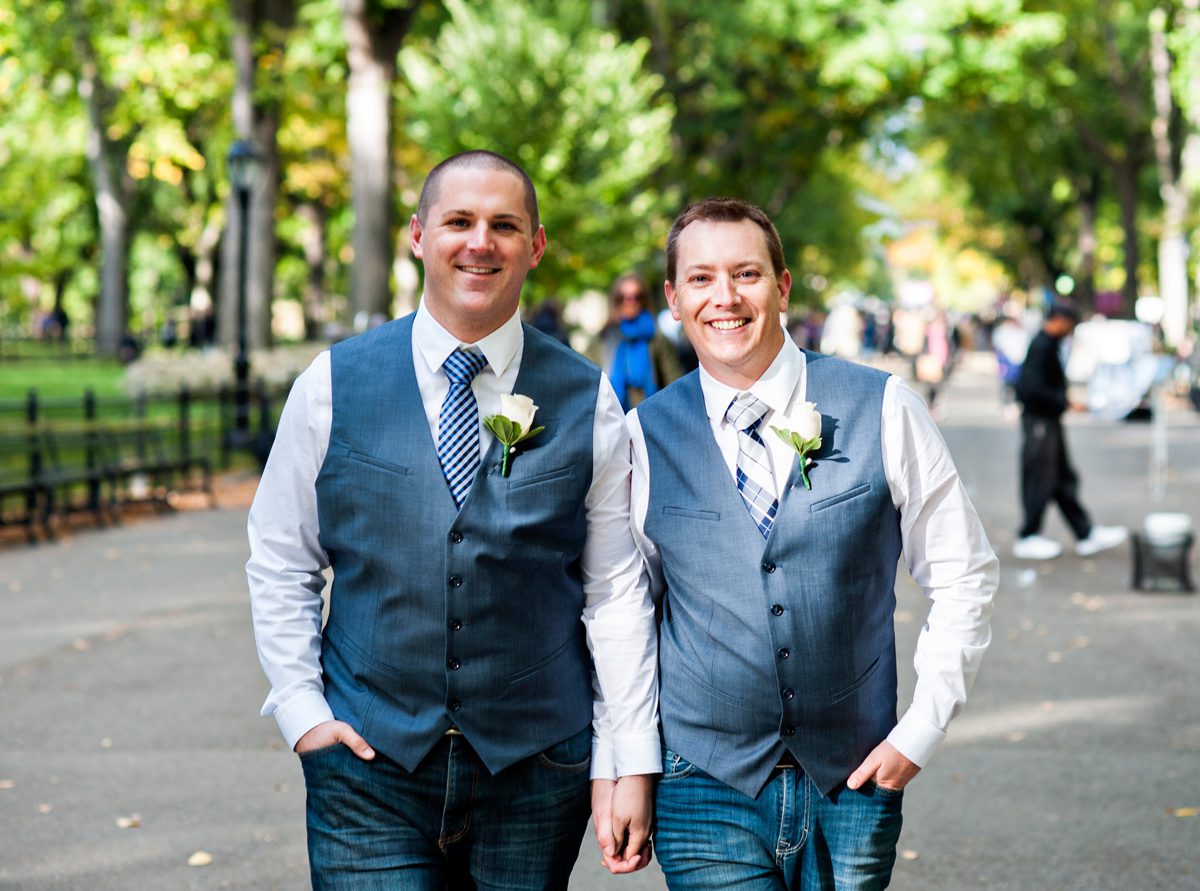 Gay Wedding Central Park