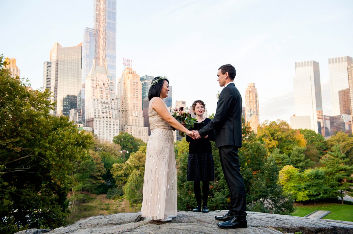 Weddings with Skyline Views in Central Park 