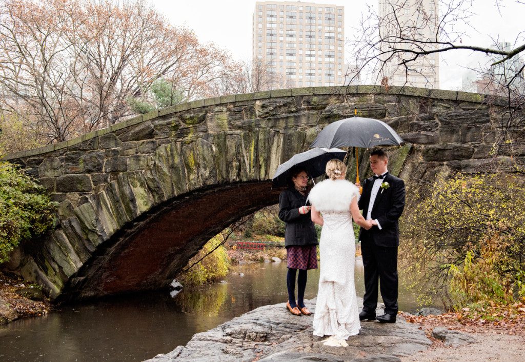 Gapstow Bridge Wedding Central Park