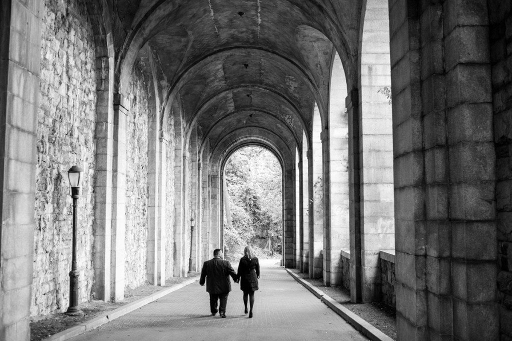 Fort Tryon Park Engagement Photos