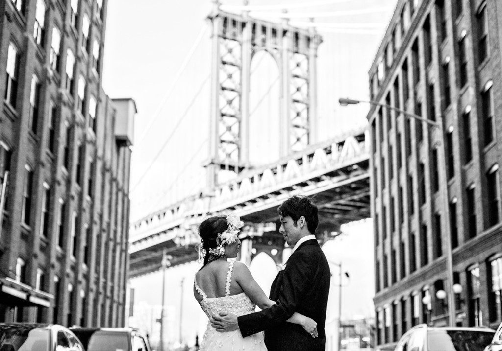 Manhattan Bridge Wedding Photos