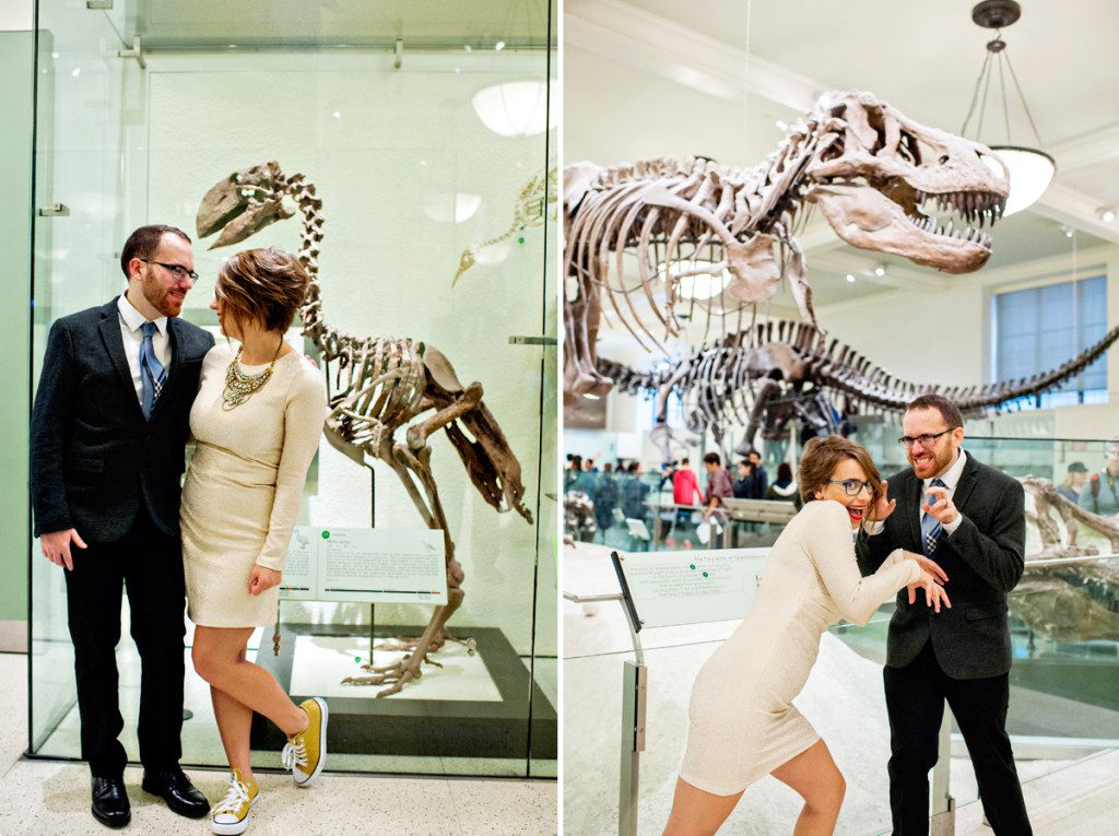 Dinosaur Wedding Photos