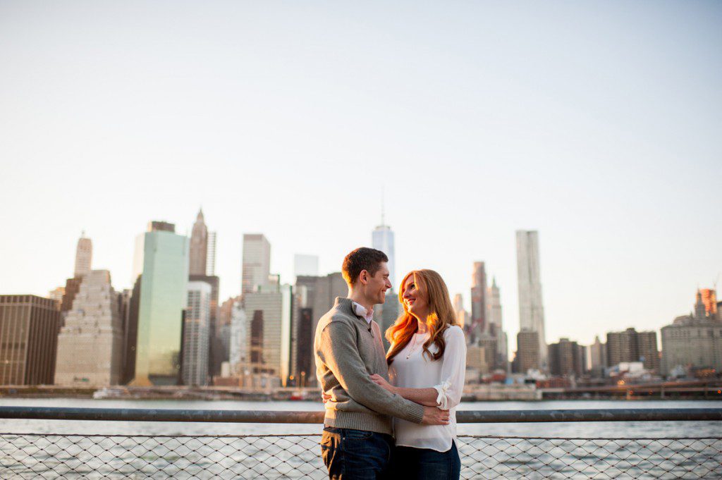 Engagement Photos with NYC Skyline